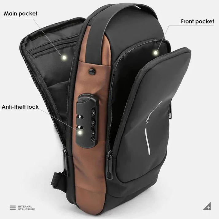 Anti Theft Travel Sling Bag