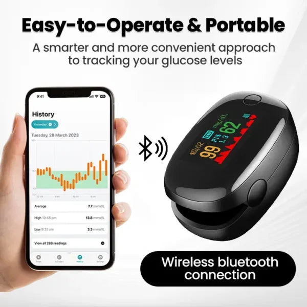 SugarSense High-Precision Glucose Monitoring Device ( Pack of 2 )