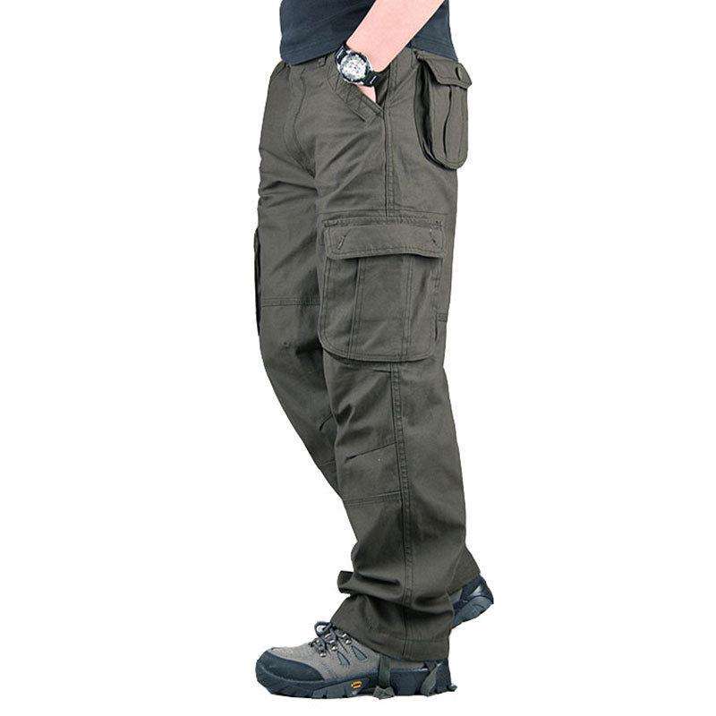 (PACK OF 3) Cargo Hiking Pants For Men Water Resistant