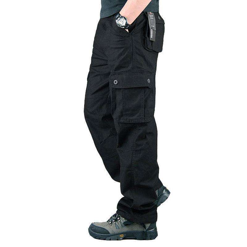 (PACK OF 3) Cargo Hiking Pants For Men Water Resistant