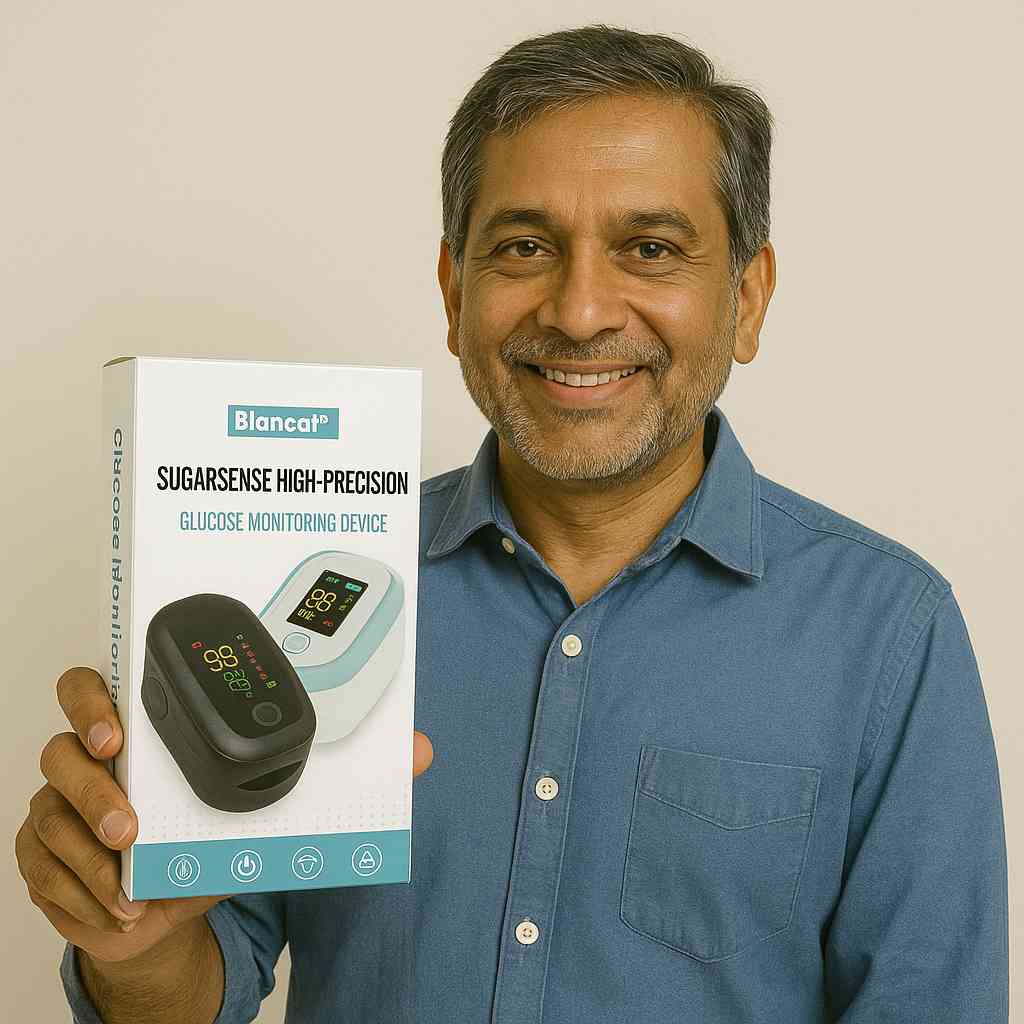 SugarSense High-Precision Glucose Monitoring Device ( Pack of 2 )