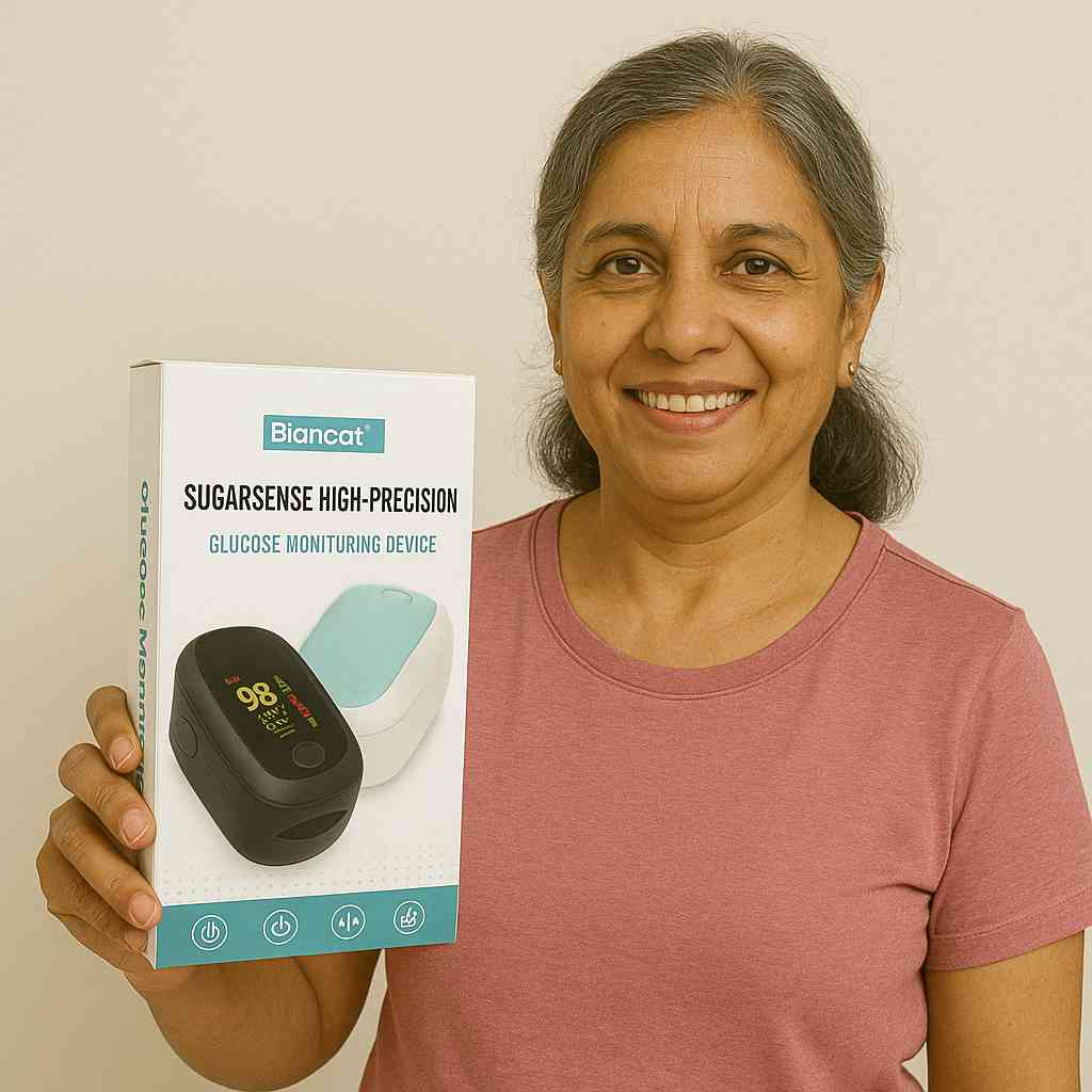 SugarSense High-Precision Glucose Monitoring Device ( Pack of 2 )