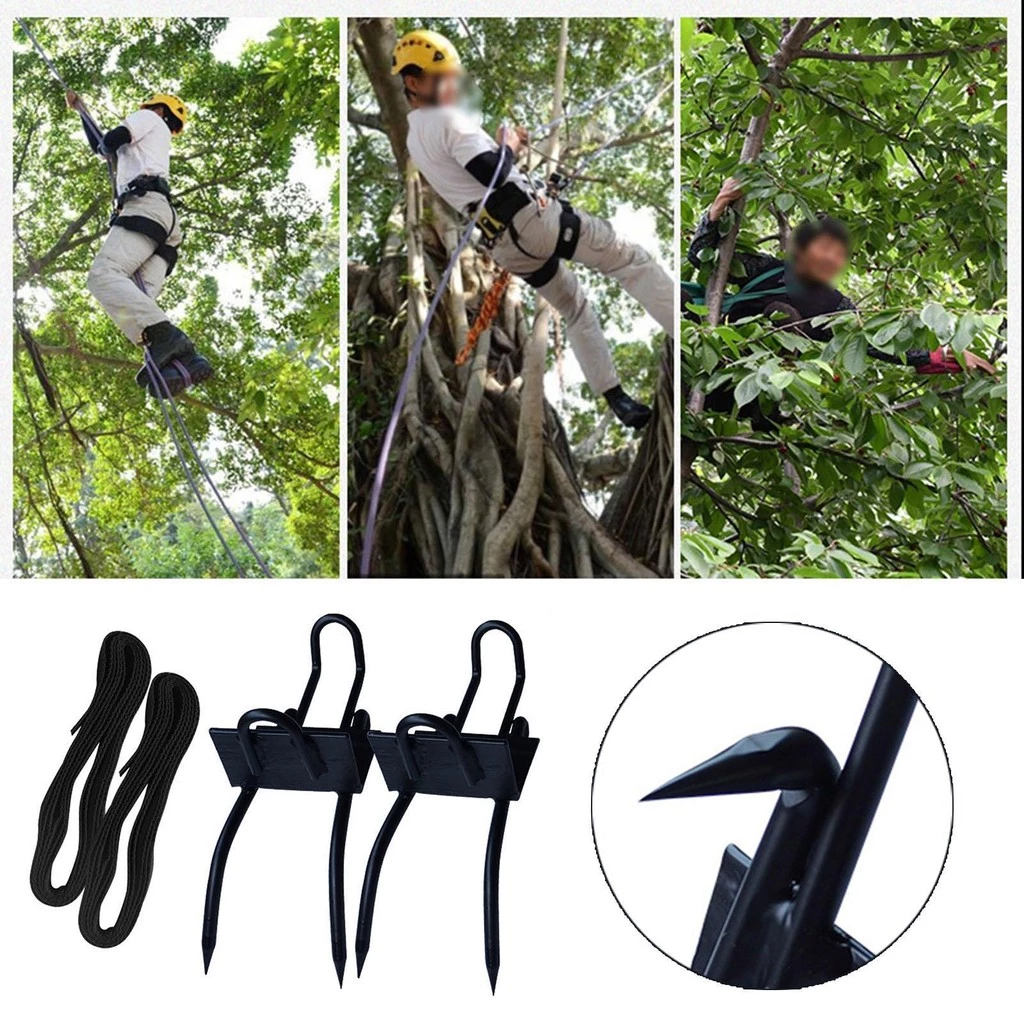 Multi Tool Tree Climbing Gear 2 Pieces (Both Legs)| Heavy Metal | Long Lasting | Camping | Adventure | Outdoor Activities