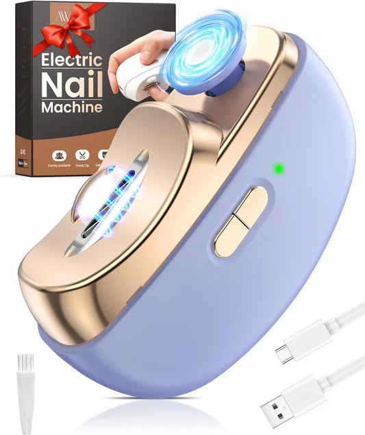 2-in-1 Automatic Electric Nail Cutter And Polishing