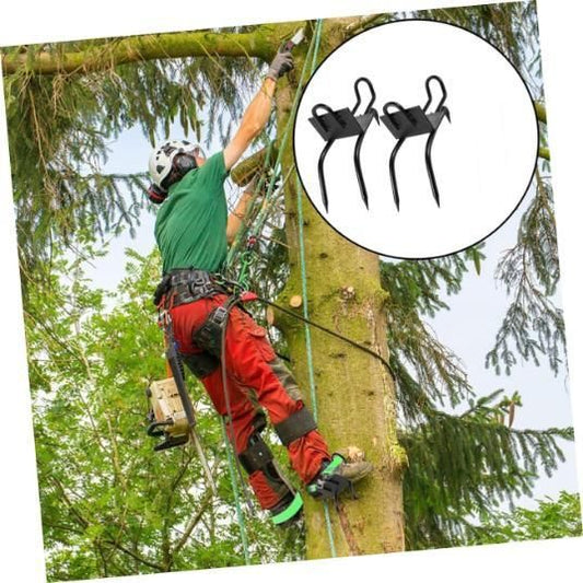 Multi Tool Tree Climbing Gear 2 Pieces (Both Legs)| Heavy Metal | Long Lasting | Camping | Adventure | Outdoor Activities
