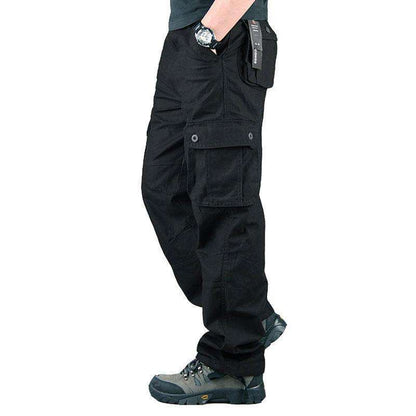 (PACK OF 3) Cargo Hiking Pants For Men Water Resistant