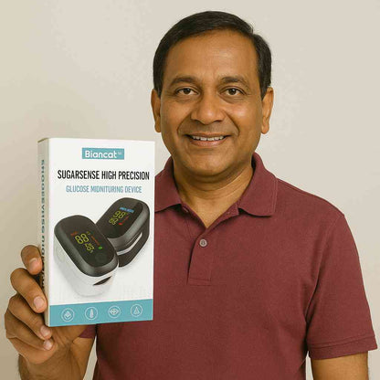 SugarSense High-Precision Glucose Monitoring Device ( Pack of 2 )